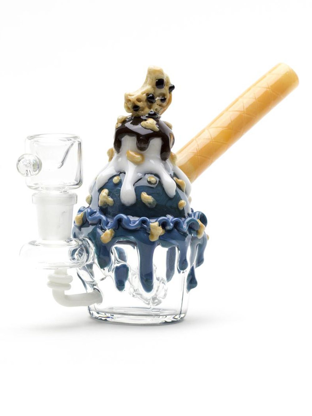 Cookie Monster Sundae Rig Fat Buddha Glass