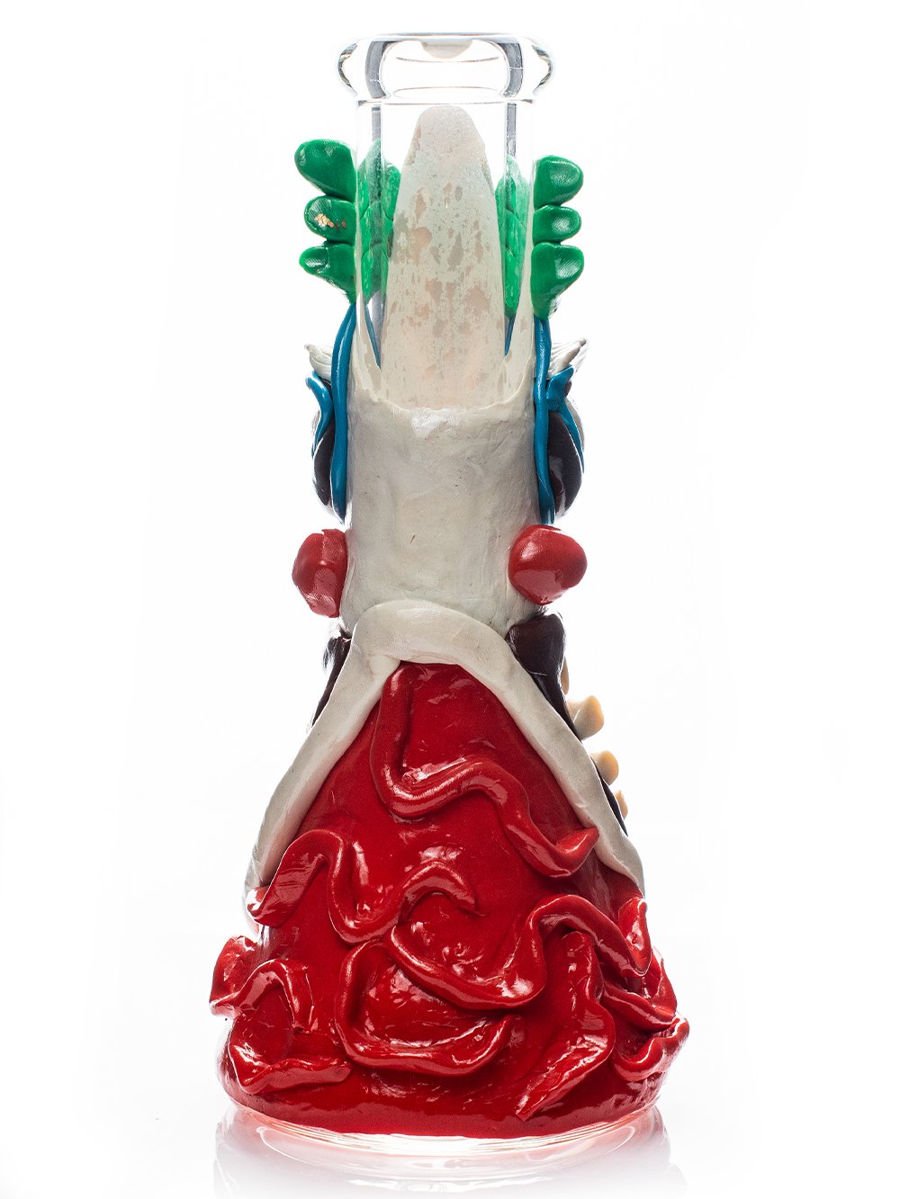Crazy Clown Beaker Bong Fat Budhha Glass