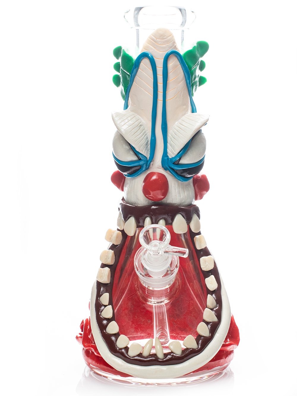 Crazy Clown Beaker Bong Fat Budhha Glass