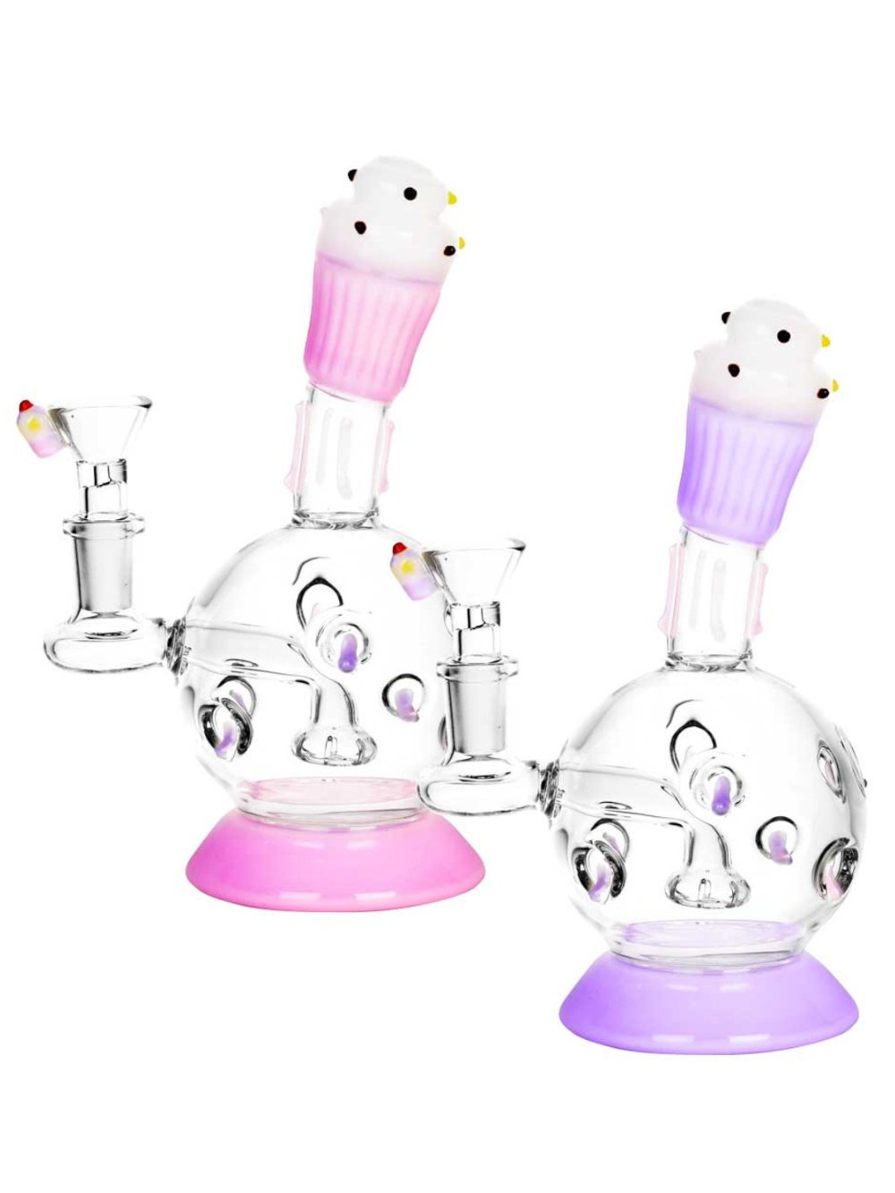 Cupcake Bong Pulsar Fat Buddha Glass