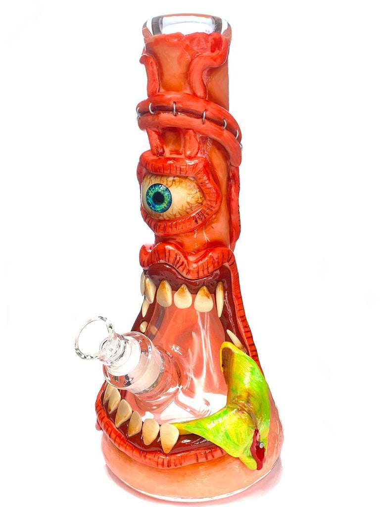 Fat Buddha Glass Bong Cyclops Beaker Bong