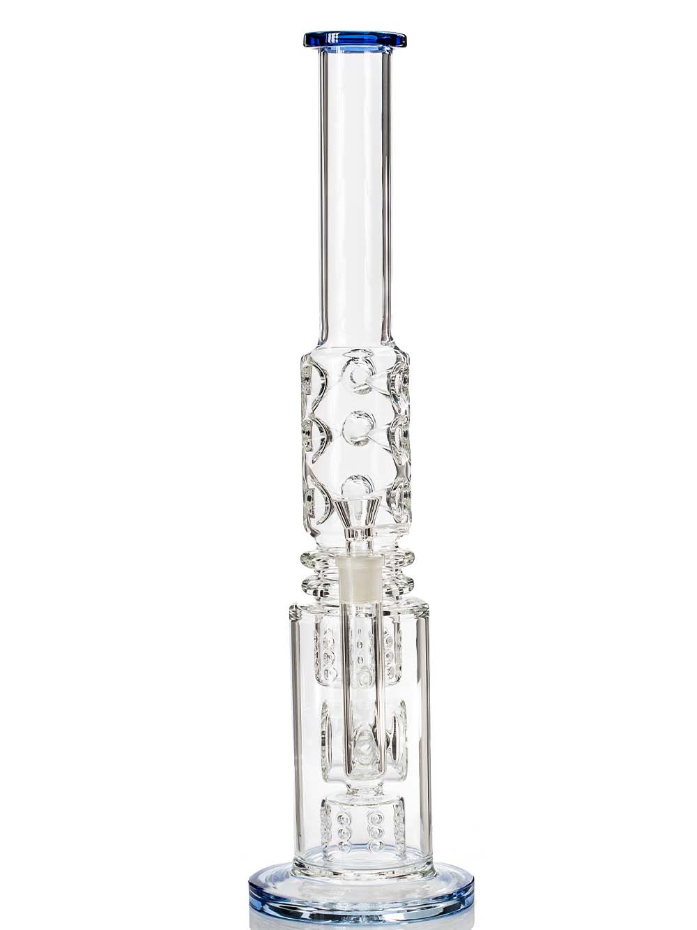 Double Barrel Bong Fat Buddha Glass