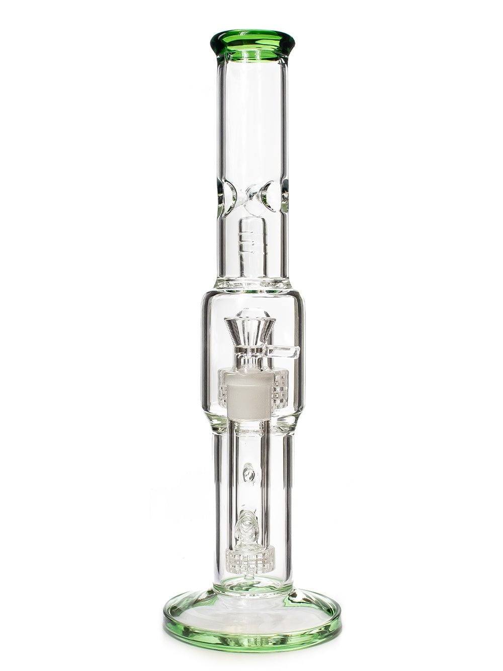 Fat Buddha Glass Bong Double Matrix Bong