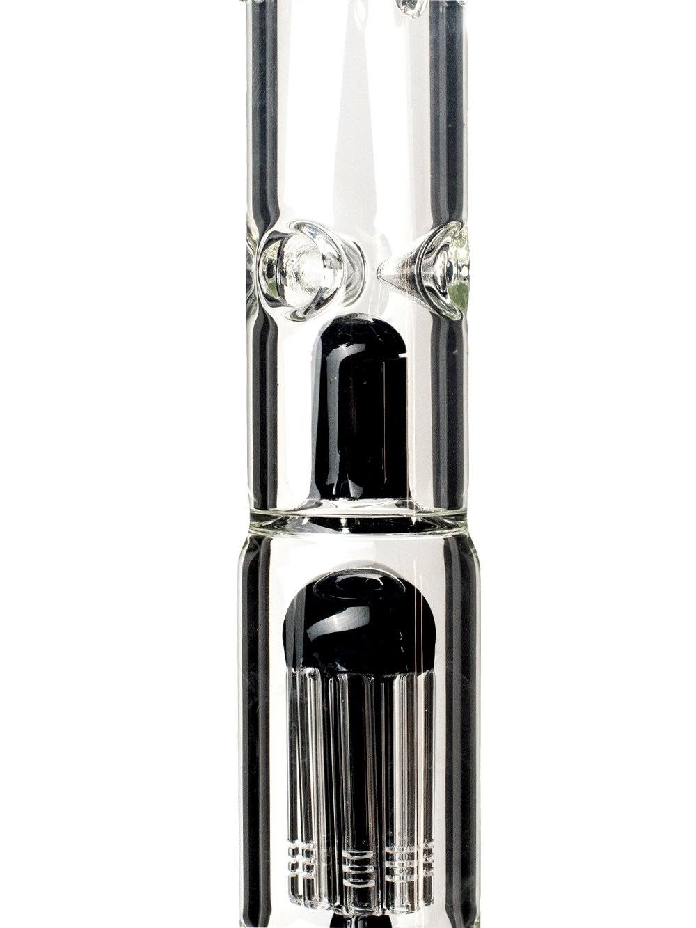 Fat Buddha Glass Bong Double Tree Perc Bong