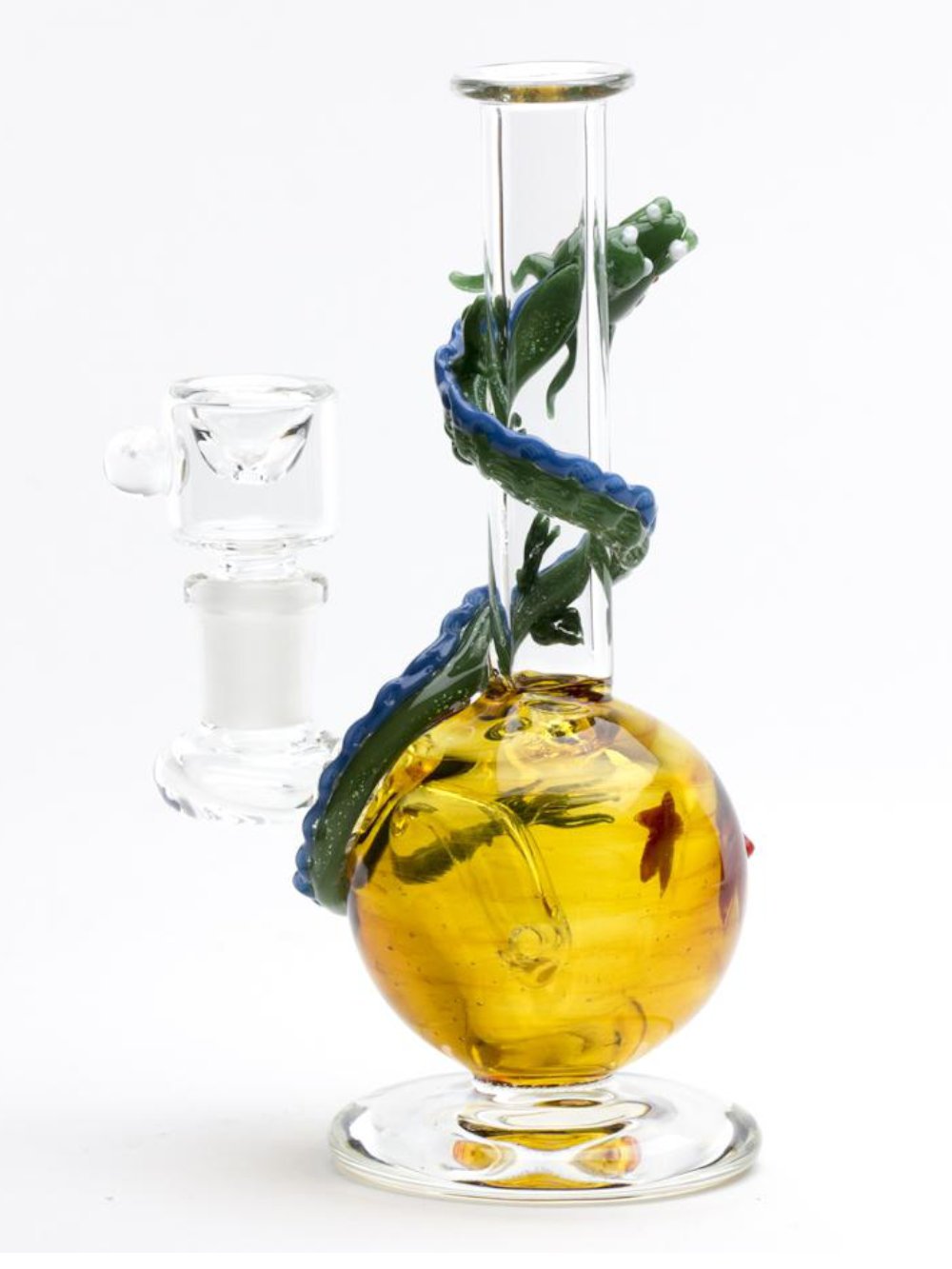Dragon Sphere Mini Rig Bong Fat Buddha Glass