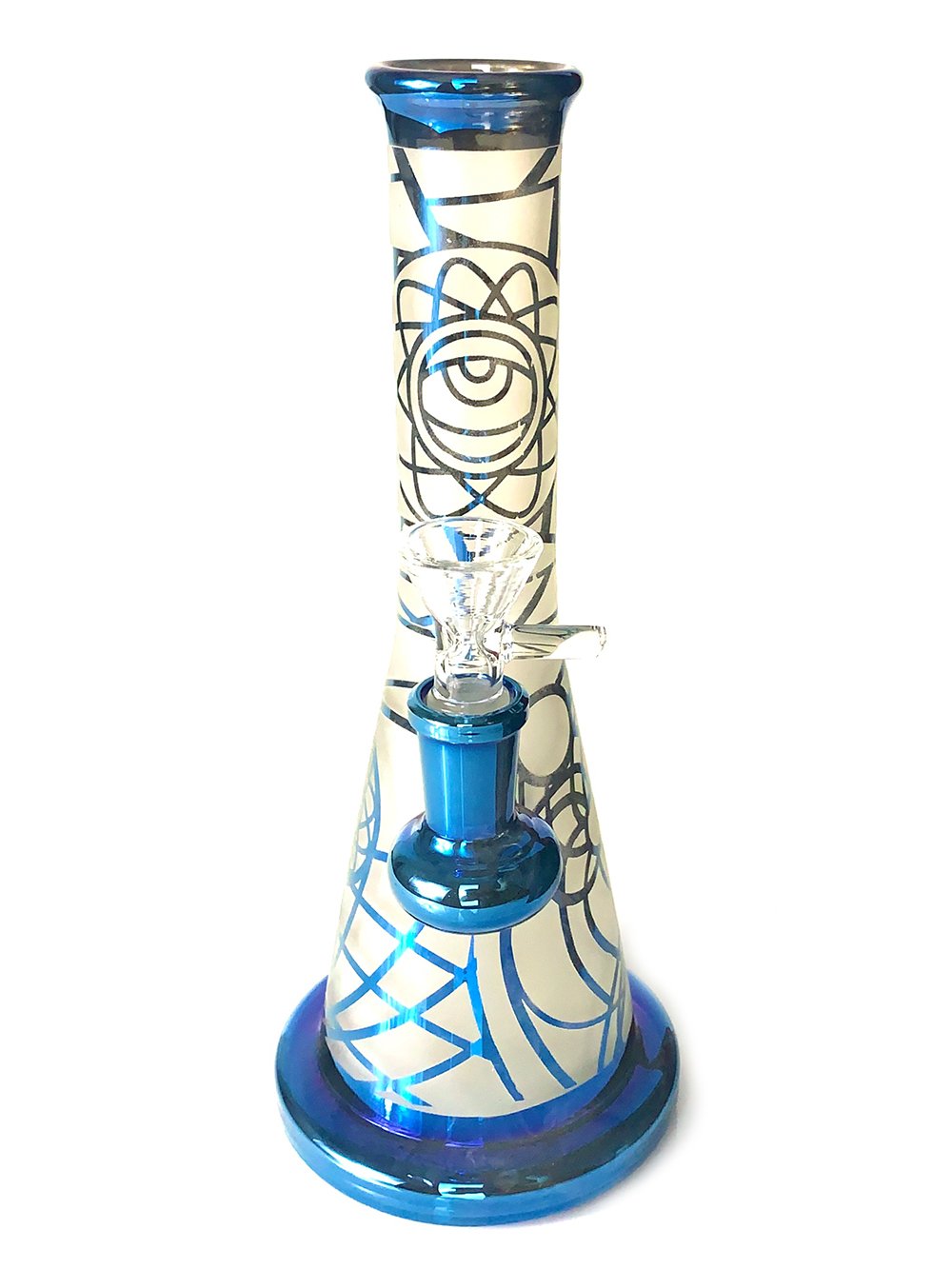 Electroplated & Sandblasted Bong Fat Buddha Glass