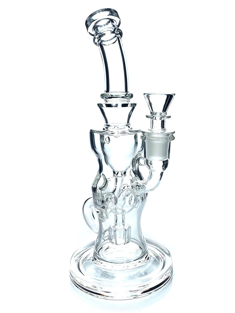 Fat Buddha Glass Bong Fab Egg Recycler