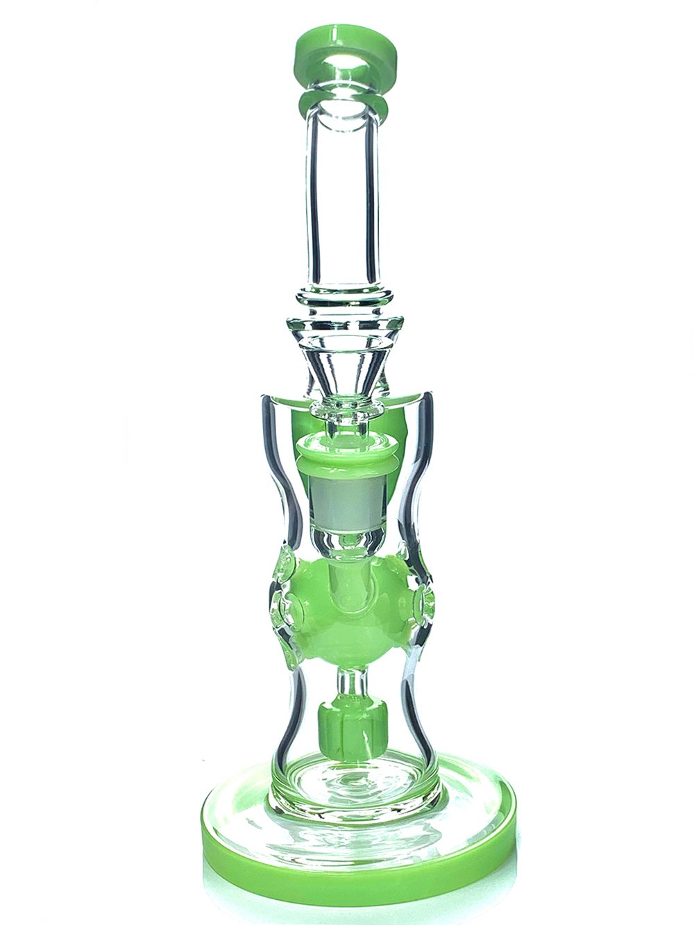 Fat Buddha Glass Bong Fab Egg Recycler