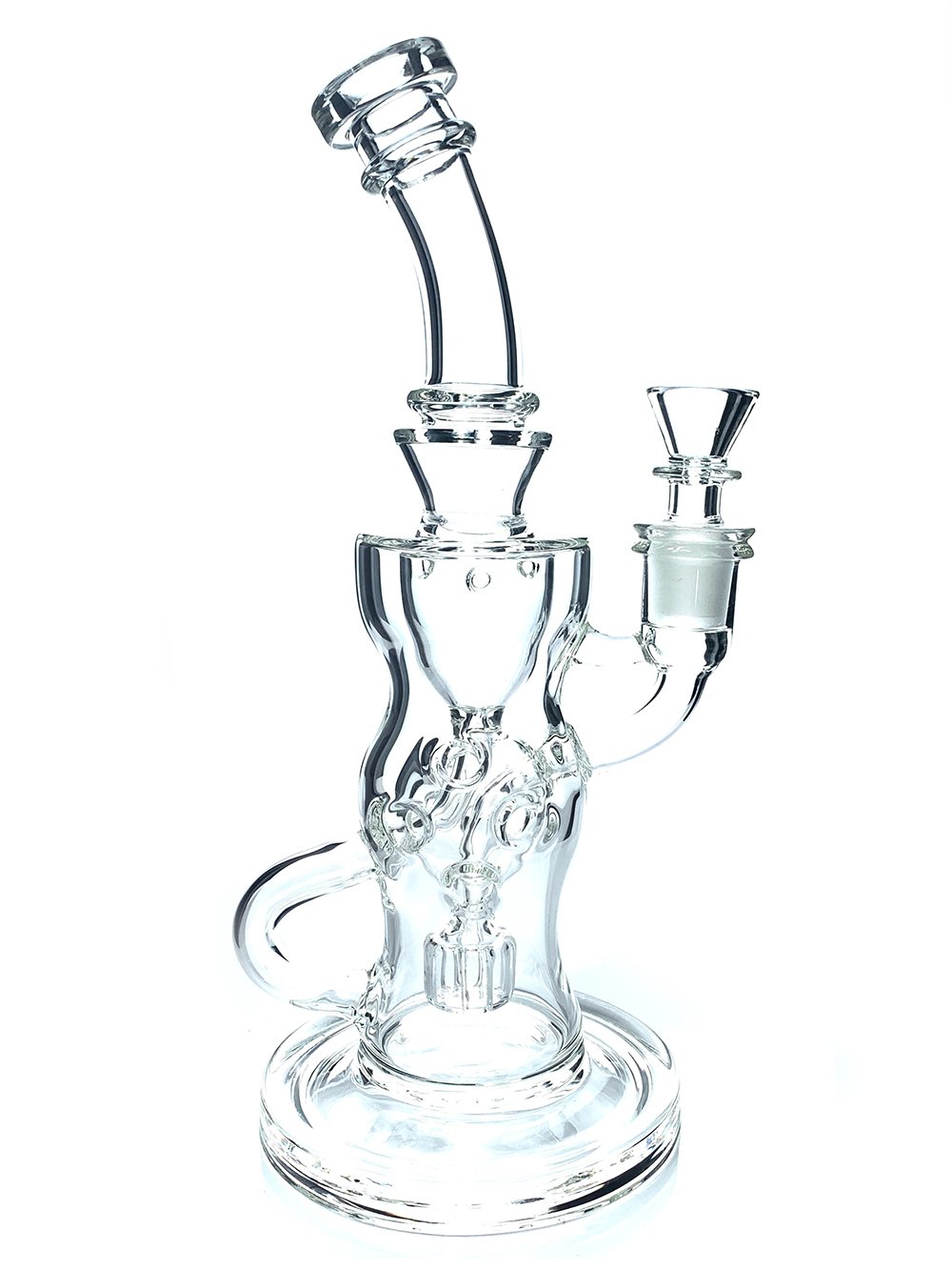 Fat Buddha Glass Bong Fab Egg Recycler