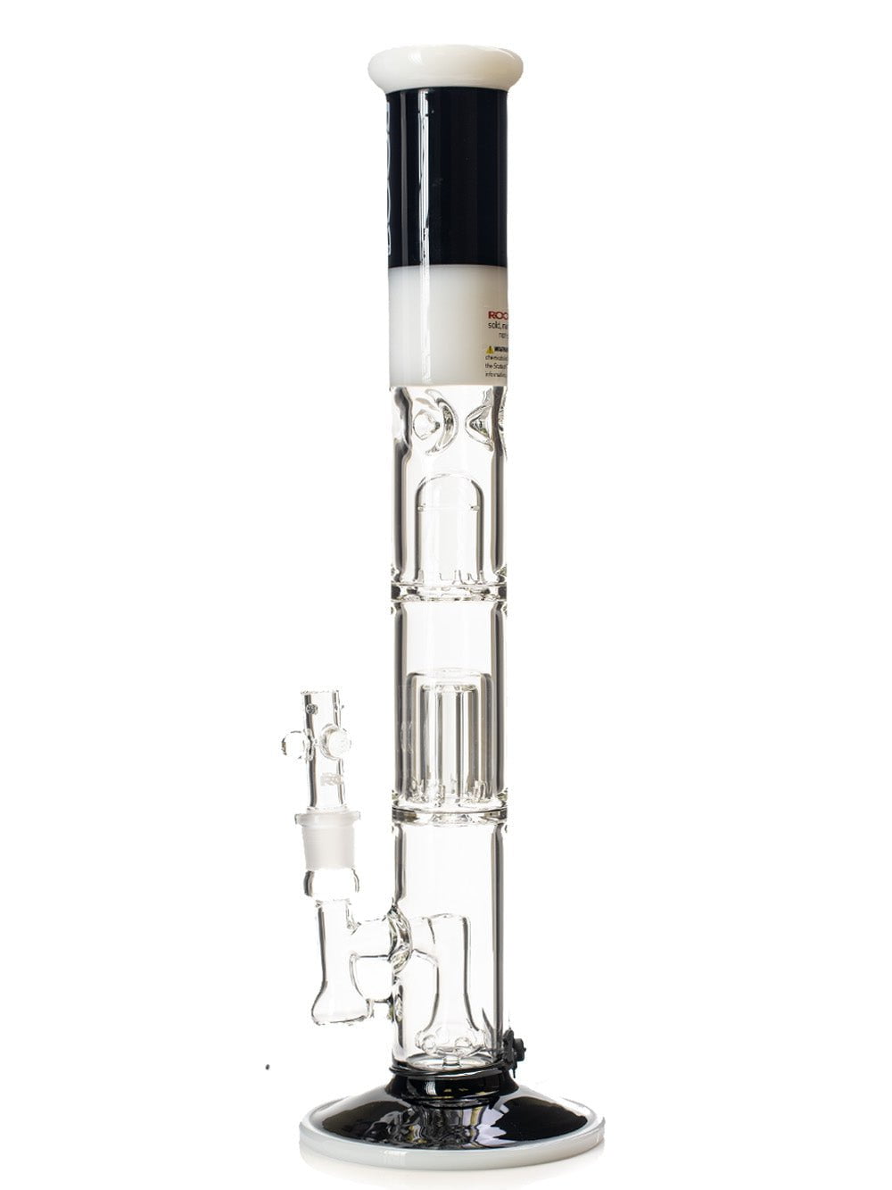 ROOR Bong FIXED 18” STRAIGHT TUBE w/ BARREL