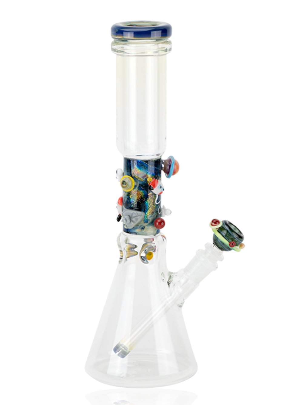 Galactic Beaker Bong Fat Buddha Glass