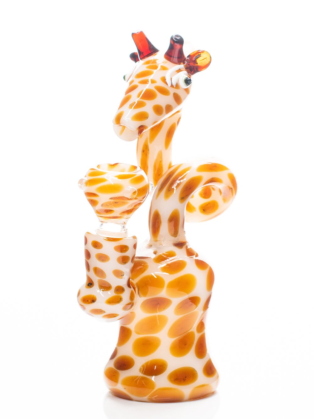 Giraffe Bong Fat Buddha Glass