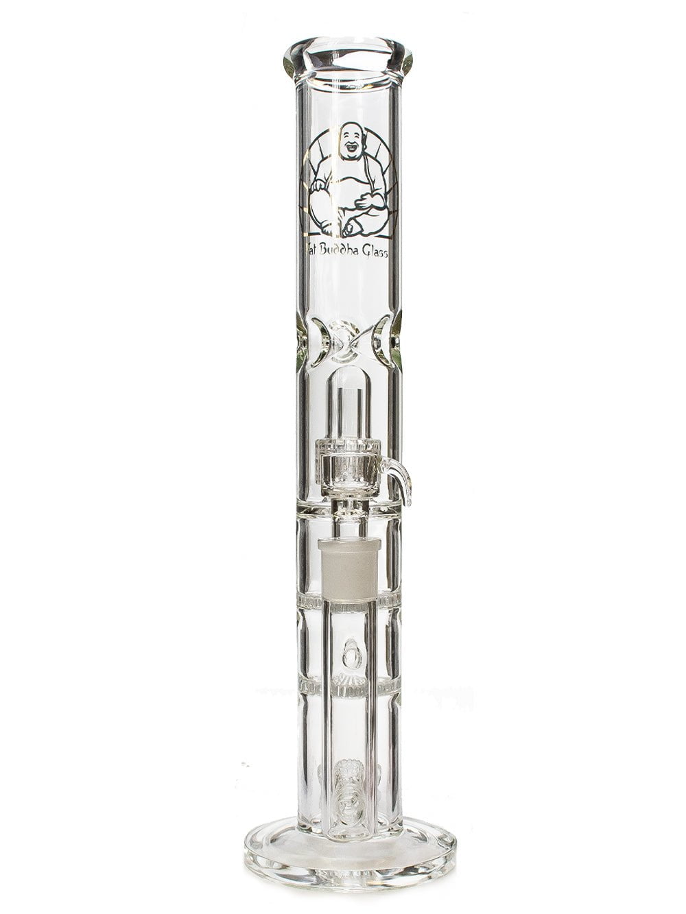 Fat Buddha Glass Bong Glass Bong with 4 percolators