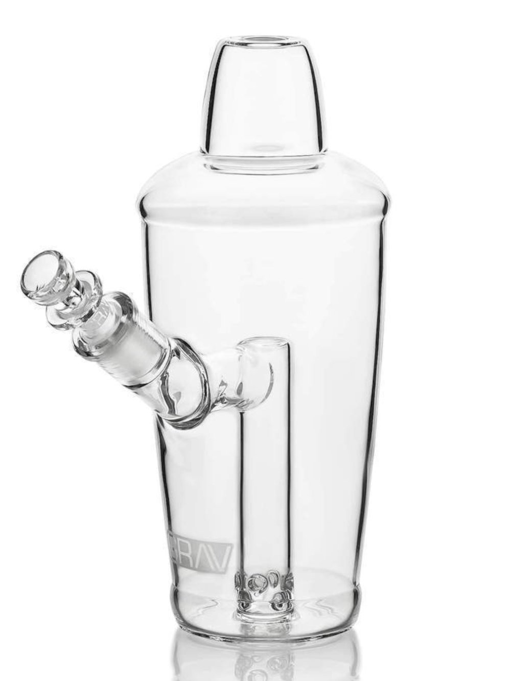 Grav Martini Shaker Bong Fat Buddha Glass