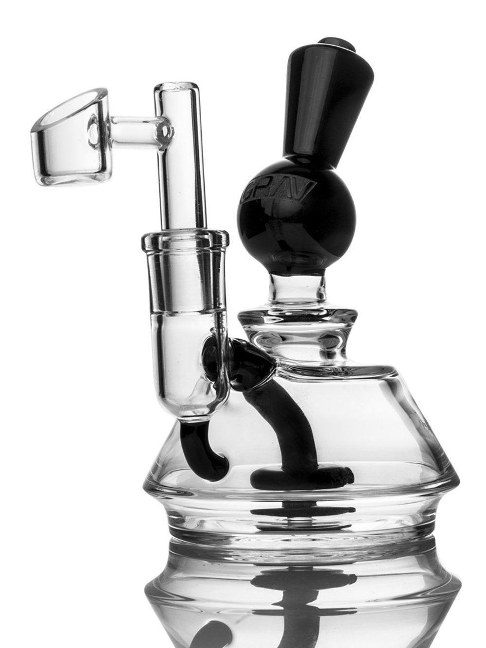 Grav Orbis Borocca Dab Rig Fat Buddha Glass