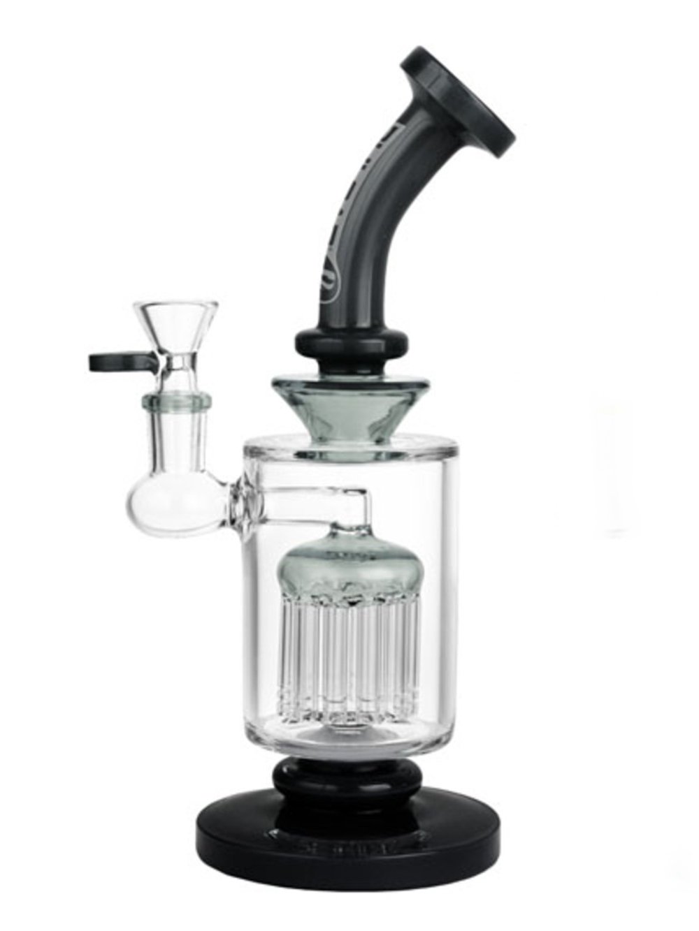 Lean Back Tree Perc Bong Fat Buddha Glass