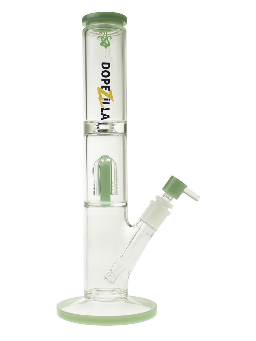 Dopezilla Hydra Bong Fat Buddha Glass