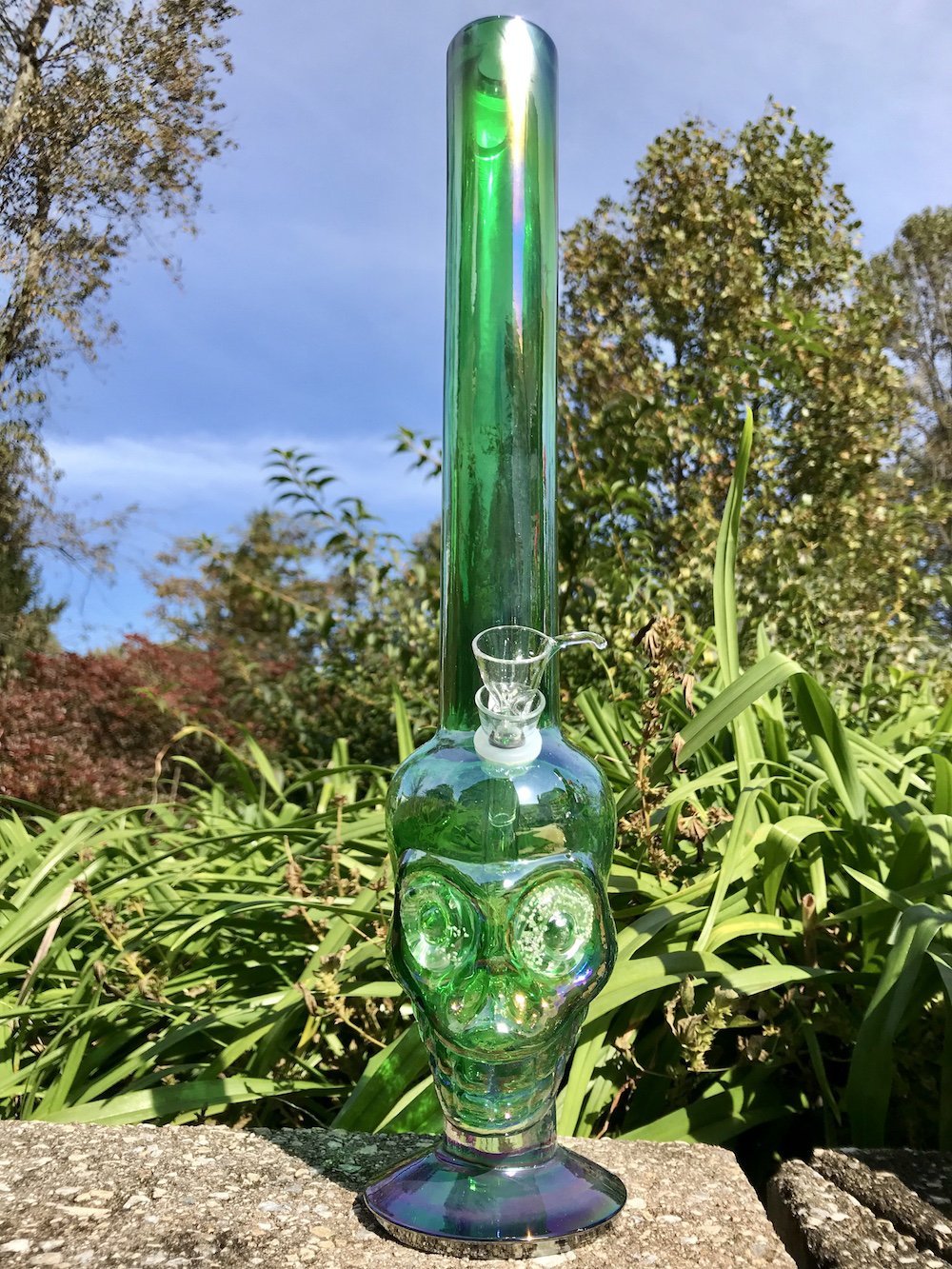 Skull Glow in the DARK EYES