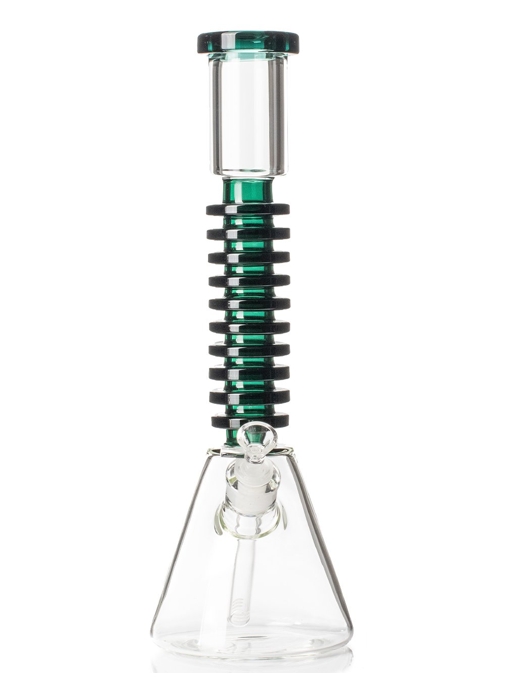 Ribbed Neck Bong Fat Buddha Glass