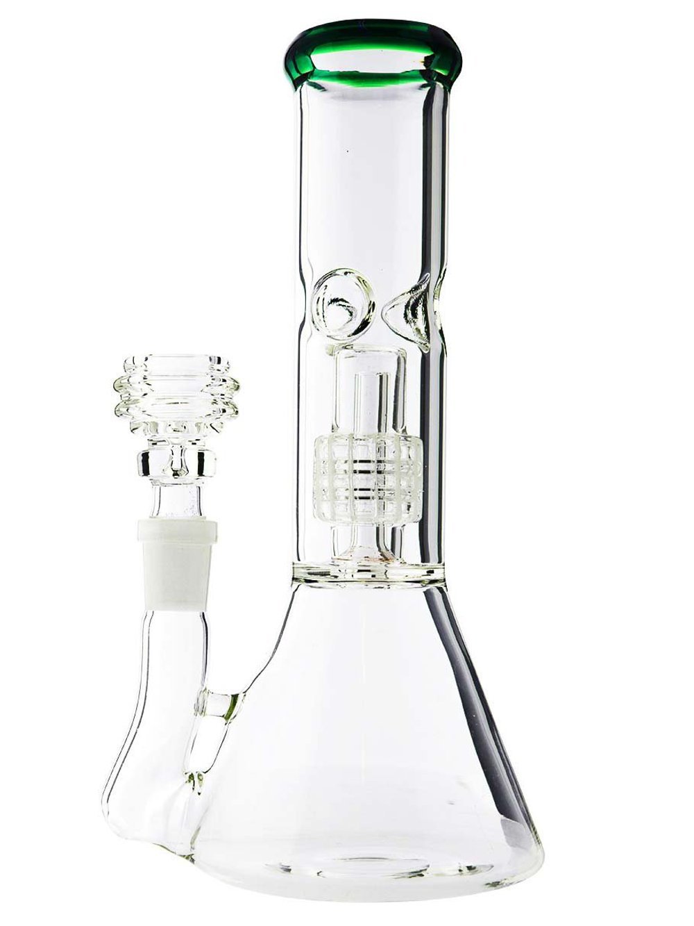 Stemless Beaker Bong Fat Buddha Glass