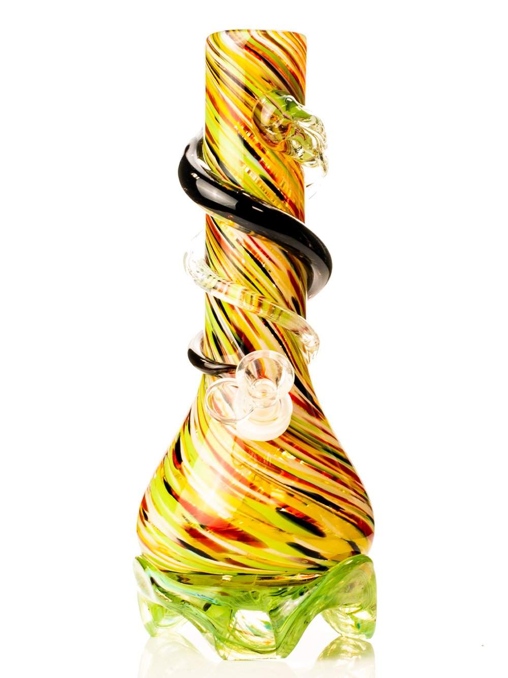 Bodhi Bong Green Double Wrap Bong