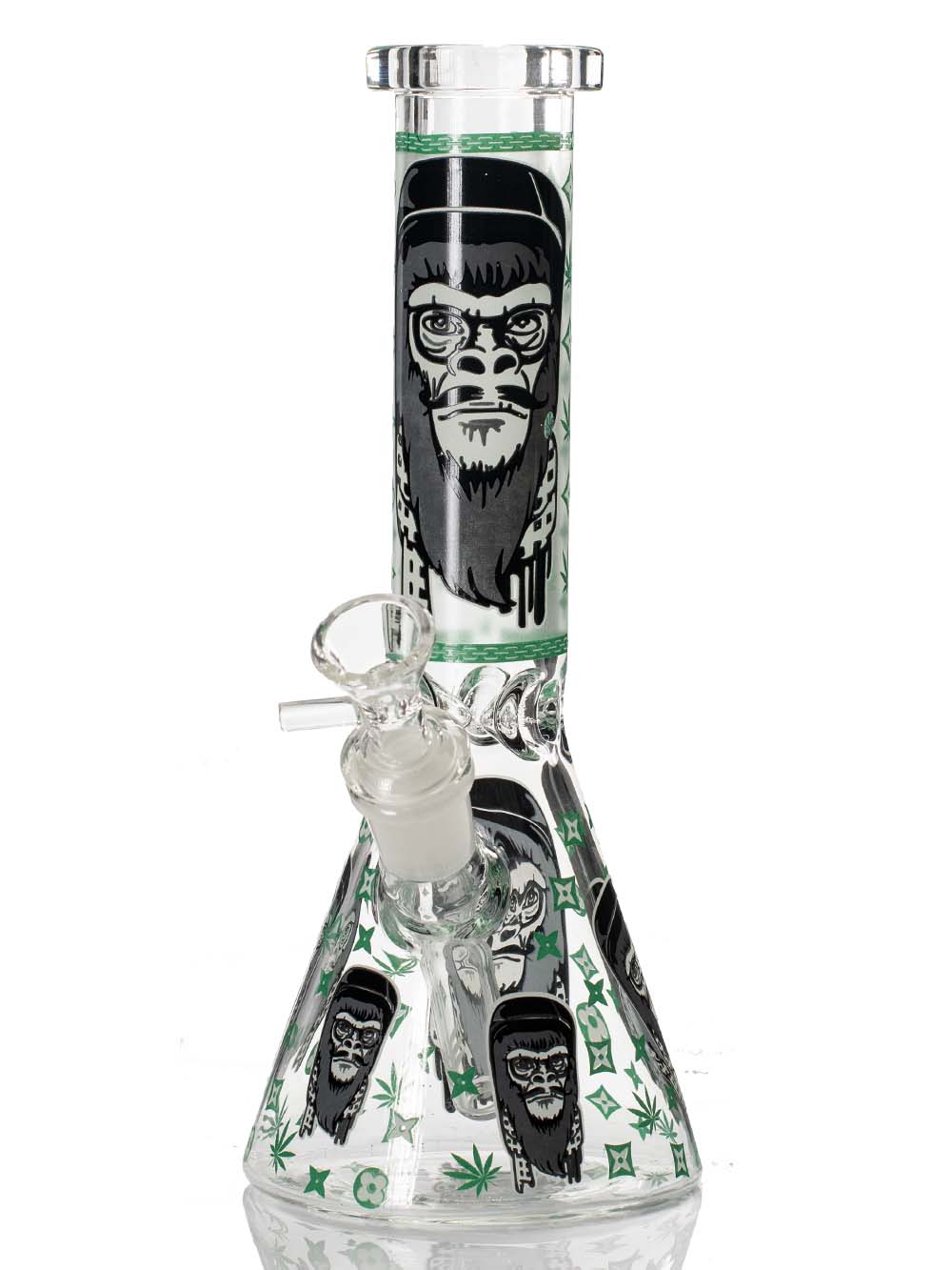 Green Gorilla Fat Buddha Glass
