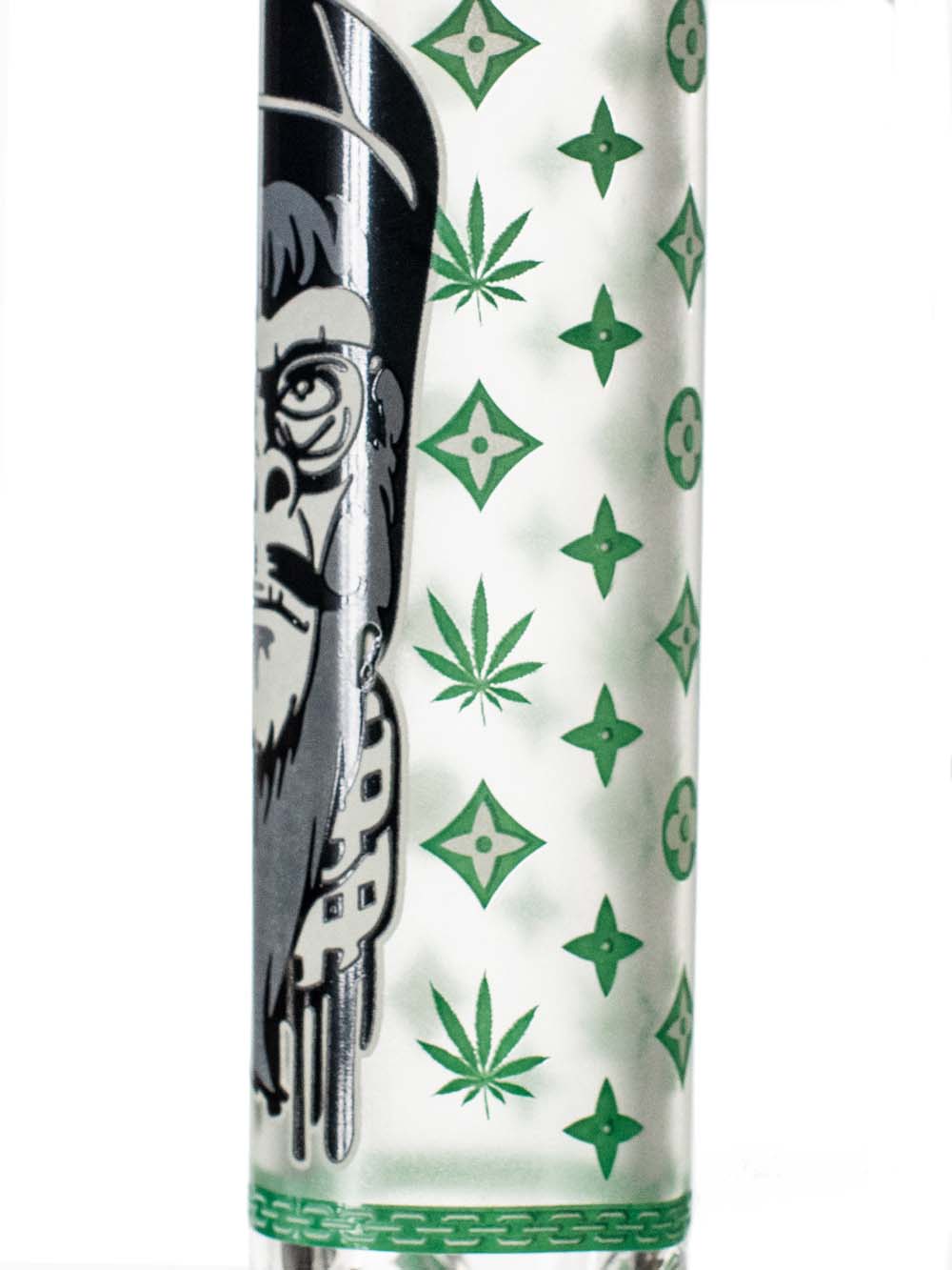 Green Gorilla Fat Buddha Glass