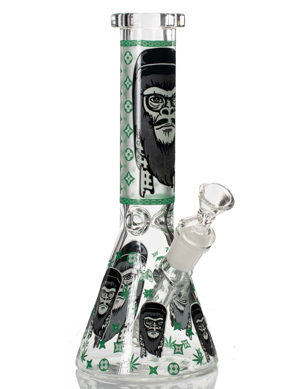 Green Gorilla Fat Buddha Glass