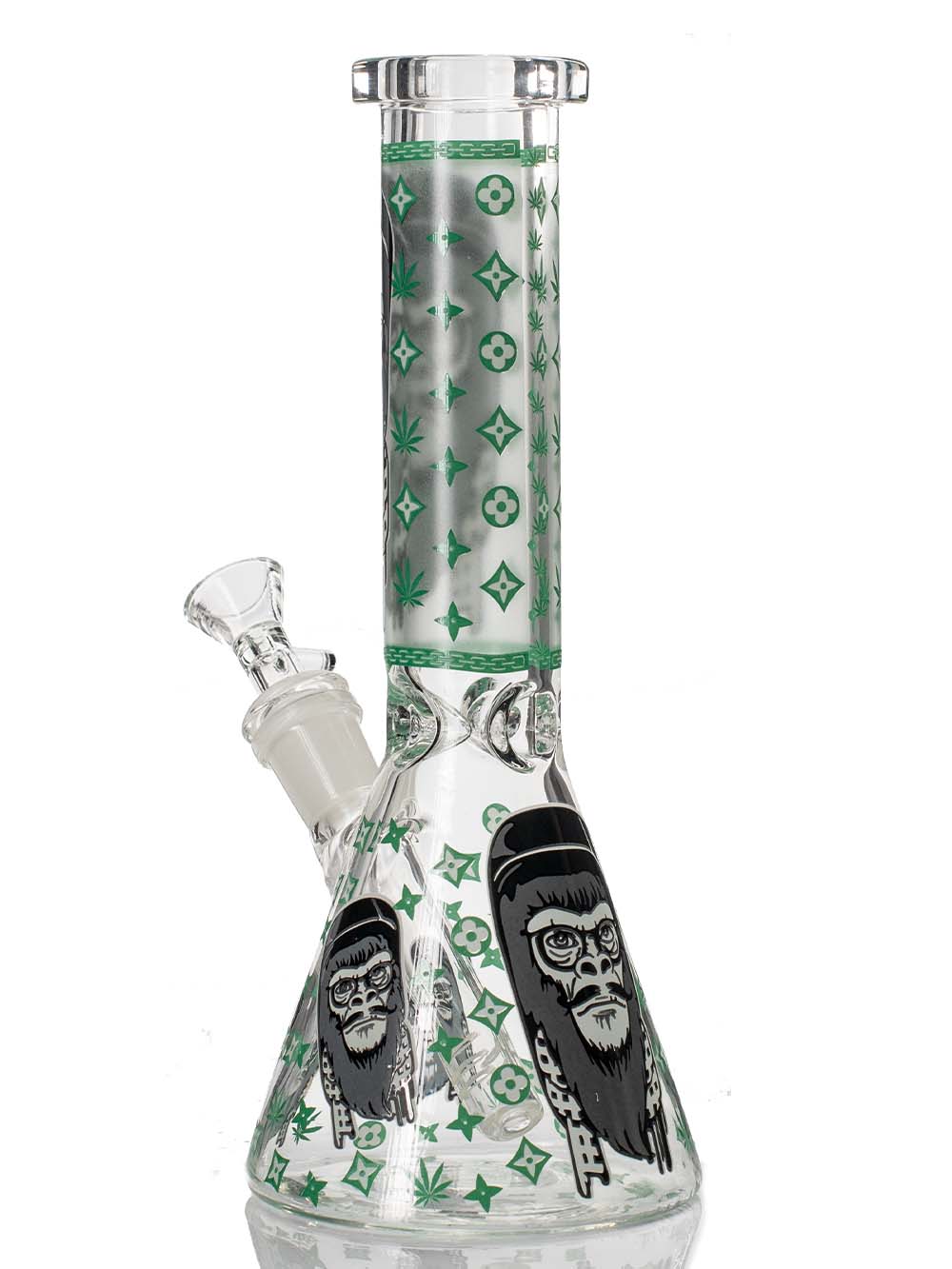 Green Gorilla Fat Buddha Glass