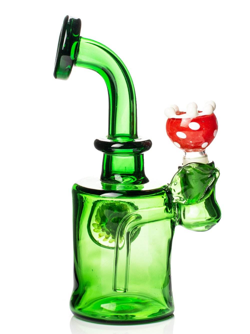 Fat Buddha Glass Bong Green Planter Bong
