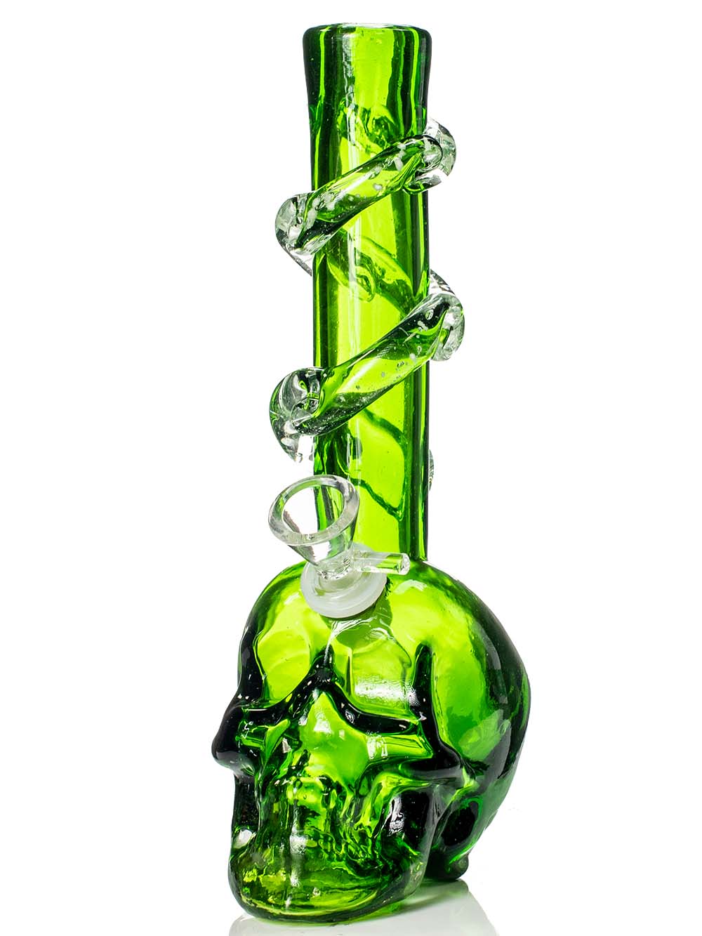 Bodhi Bong Green Skull Bong