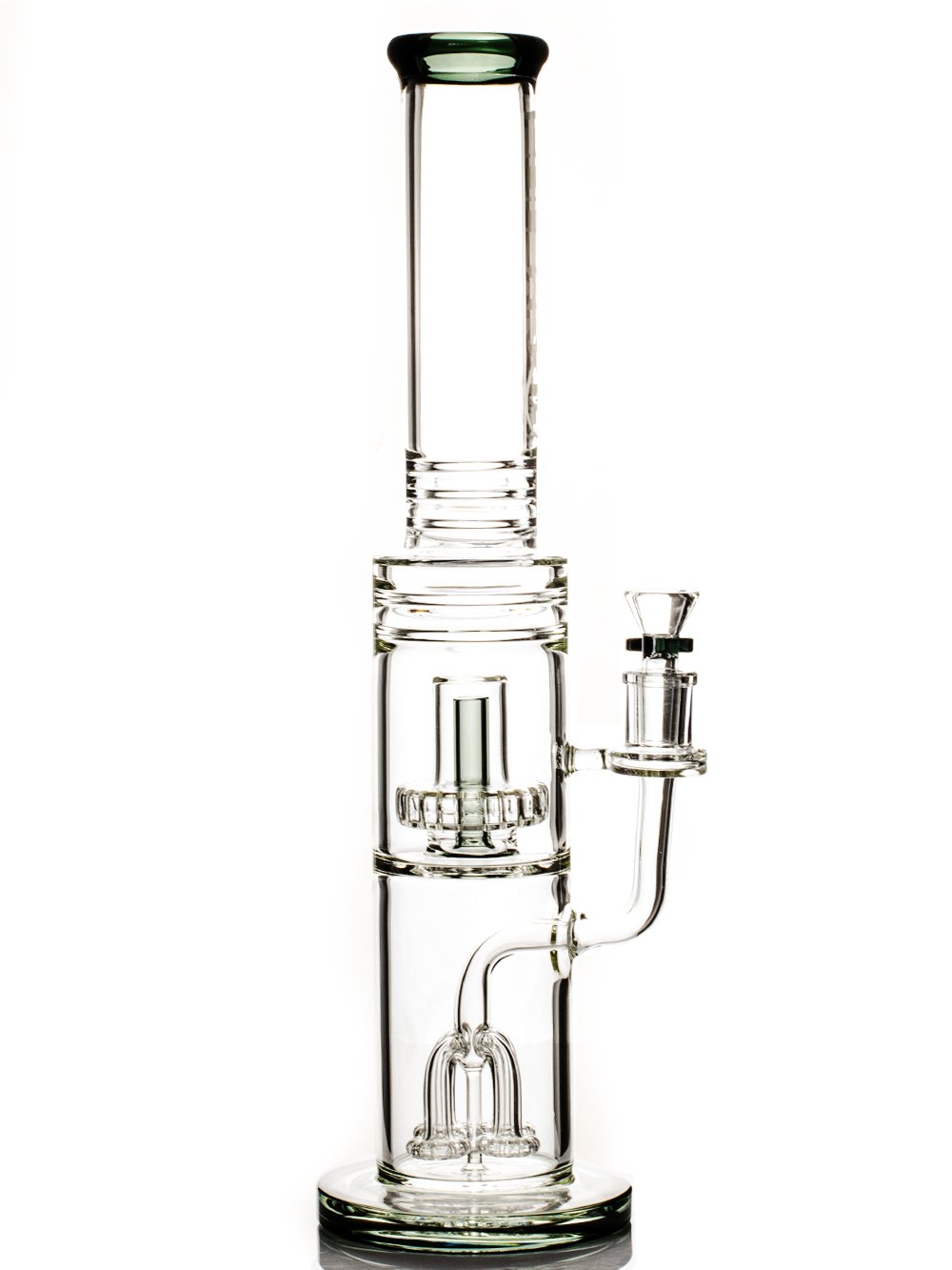 Grey Centrifuge Bong Fat Buddha Glass