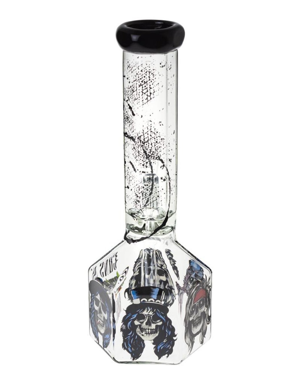 Guns N Roses Bong Fat Buddha Glass