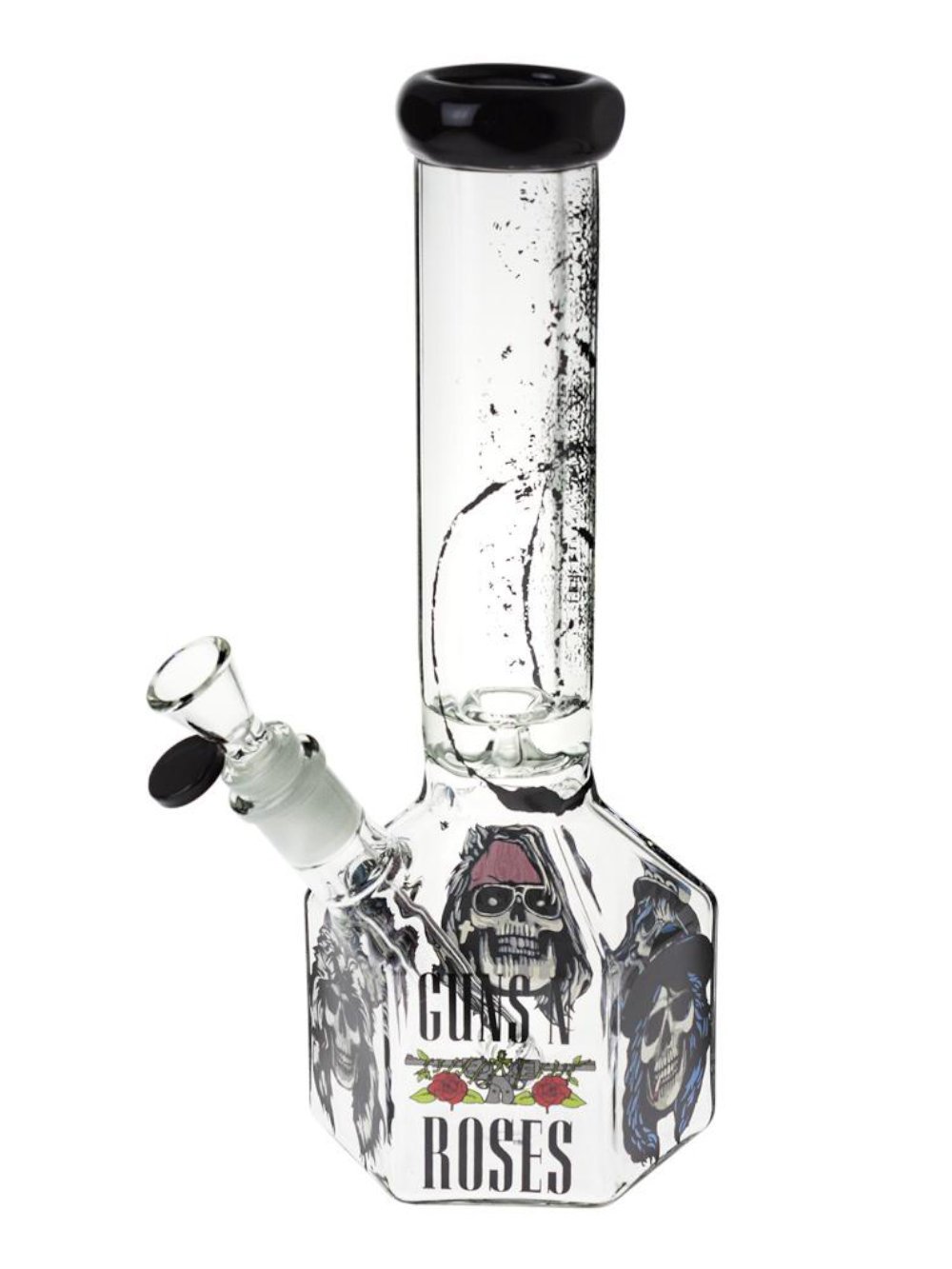 Guns N Roses Bong Fat Buddha Glass