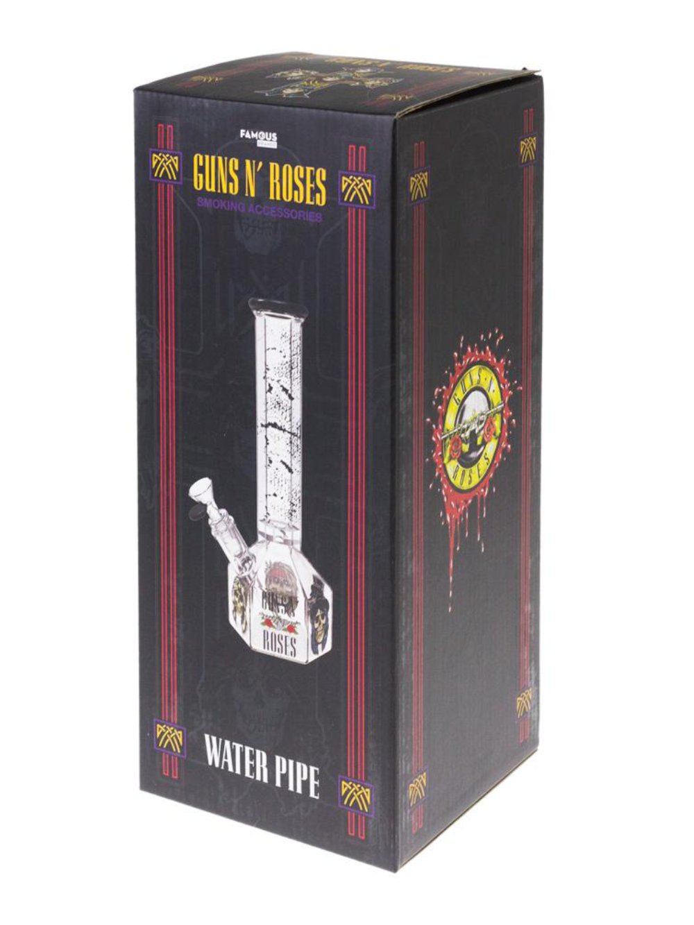 Guns N Roses Bong Fat Buddha Glass