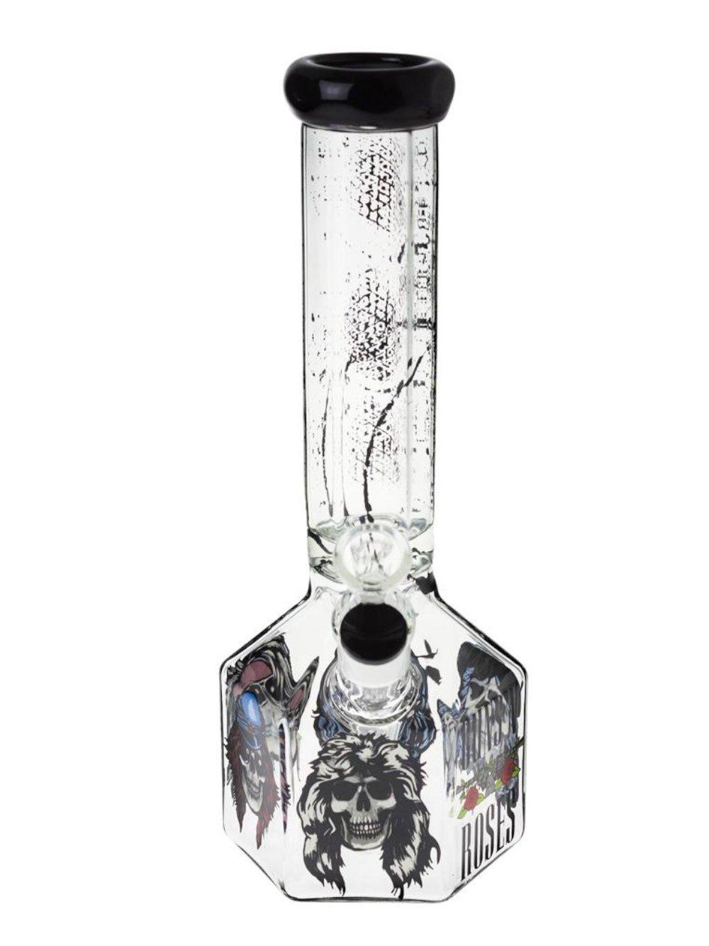 Guns N Roses Bong Fat Buddha Glass