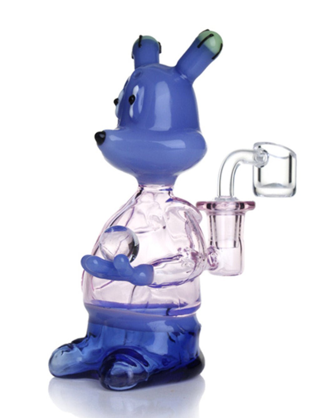 Fat Buddha Glass Bong Honey Bear Dab Rig Bong