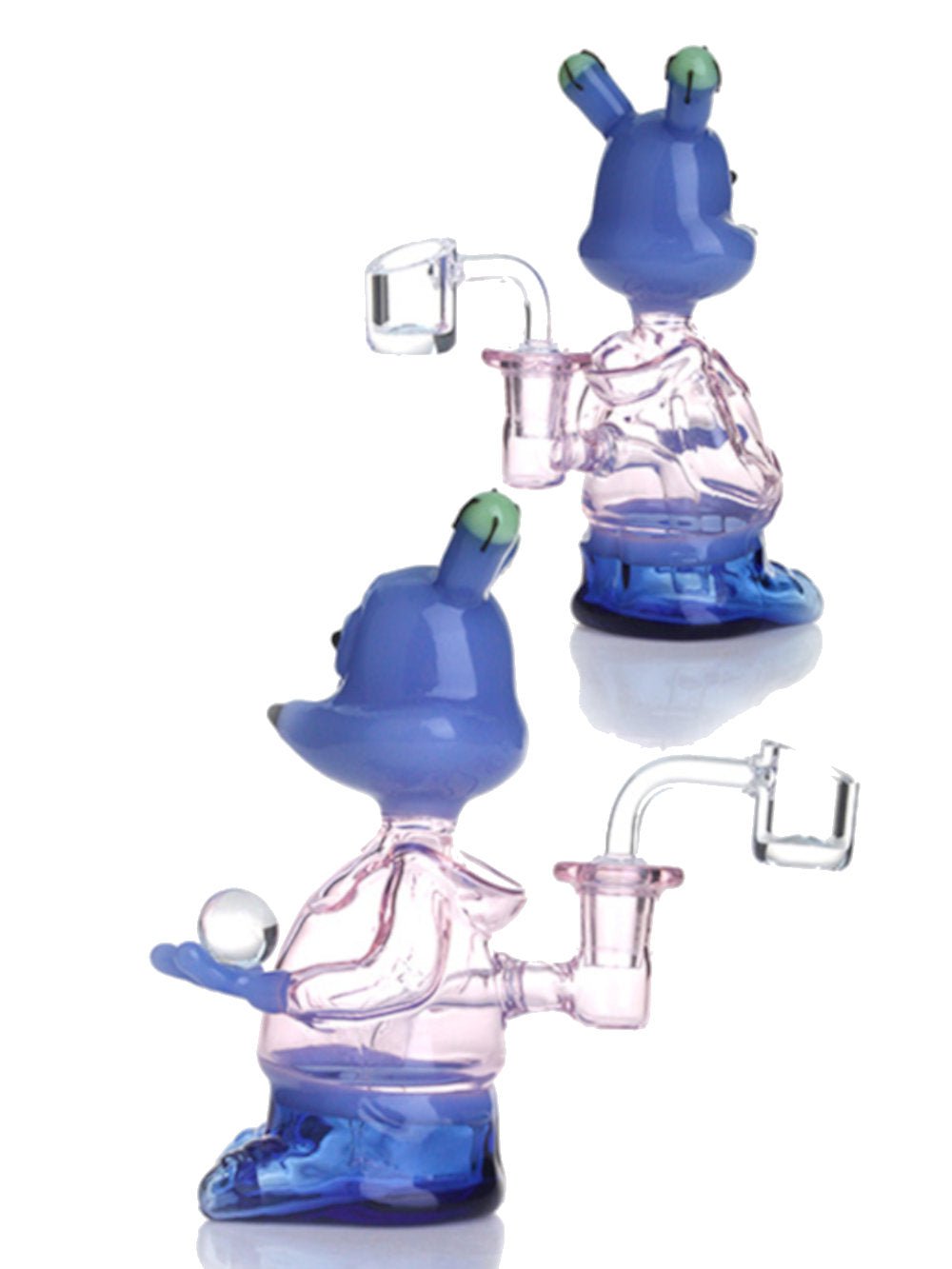 Fat Buddha Glass Bong Honey Bear Dab Rig Bong