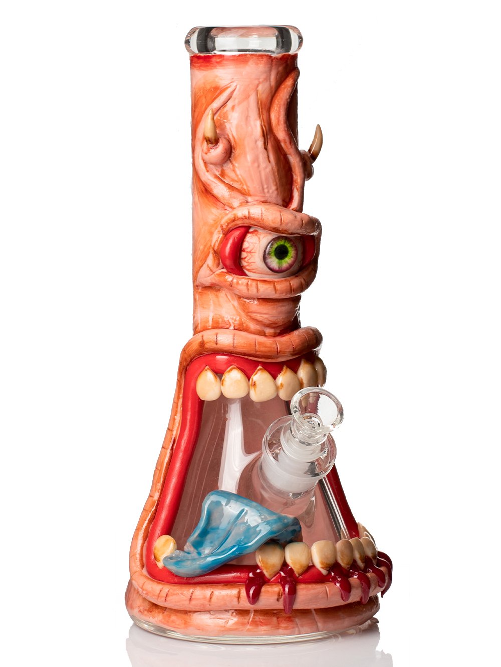Fat Buddha Glass Bong Horned Cyclops Bong
