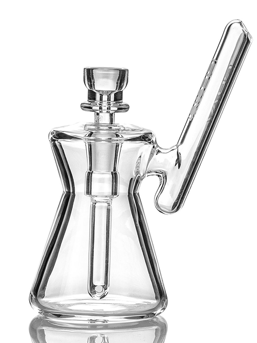 Hourglass Pocket Bubbler Fat Buddha Glass