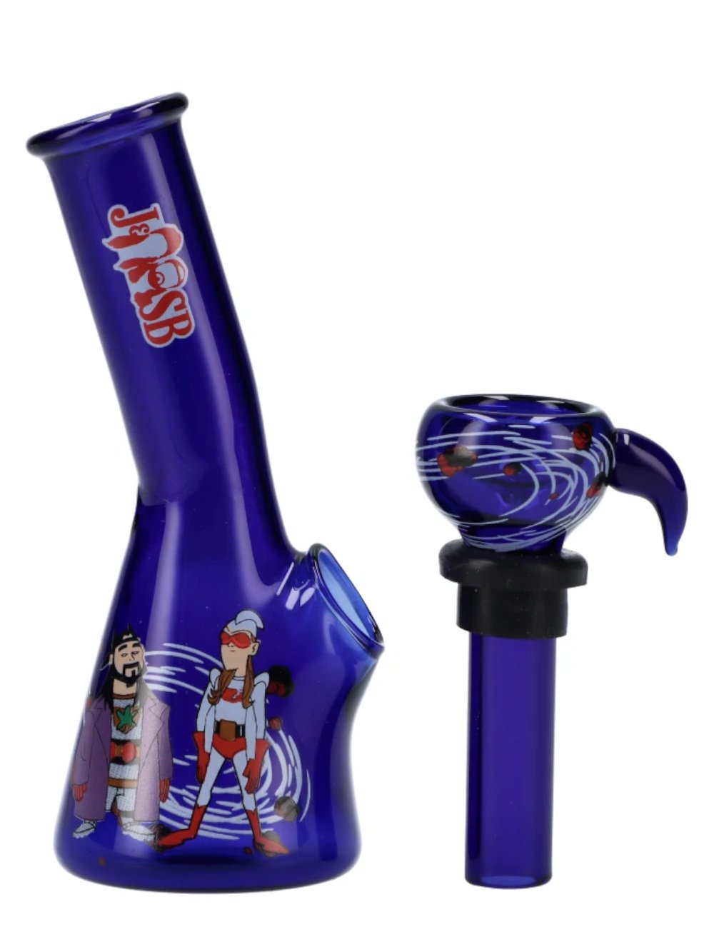 Famous Brandz Bong Jay & Silent Bob Mini Bong