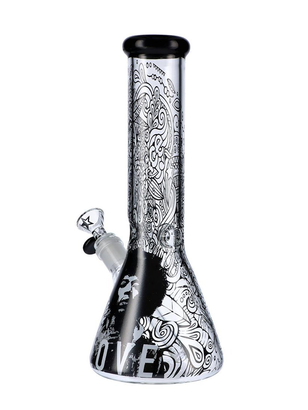 Jimi Hendrix Love Bong Fat Buddha Glass