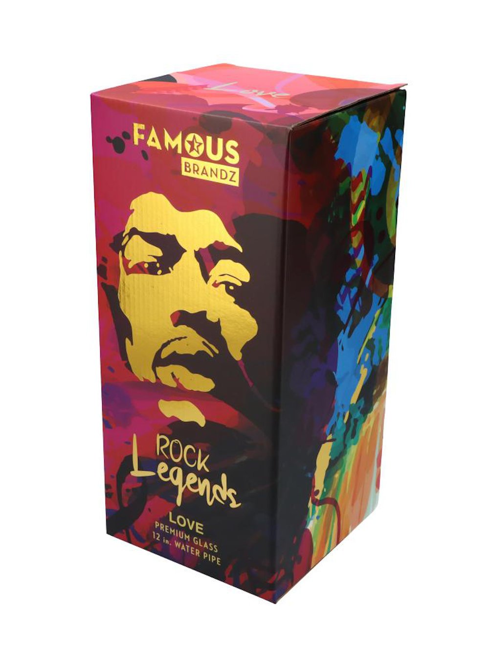 Jimi Hendrix Love Bong Fat Buddha Glass