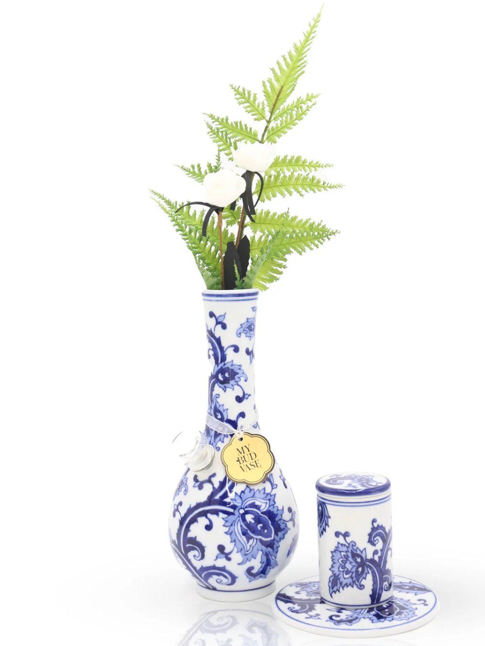 My Bud Vase Bong Joy Bong w/Plate & Cup