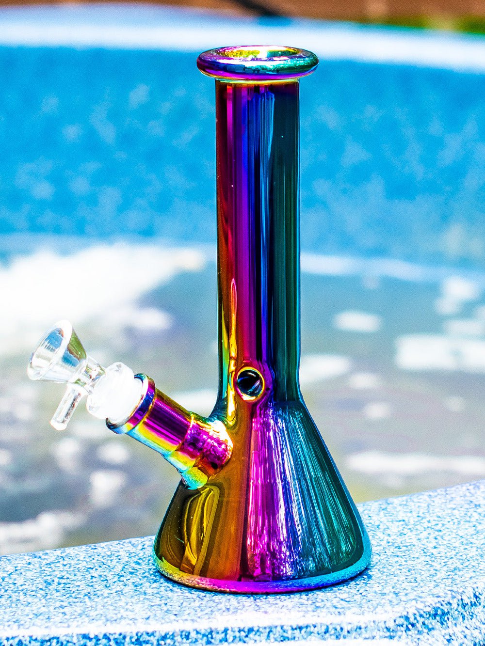 Fat Buddha Glass Bong Mini Dazzle Bong