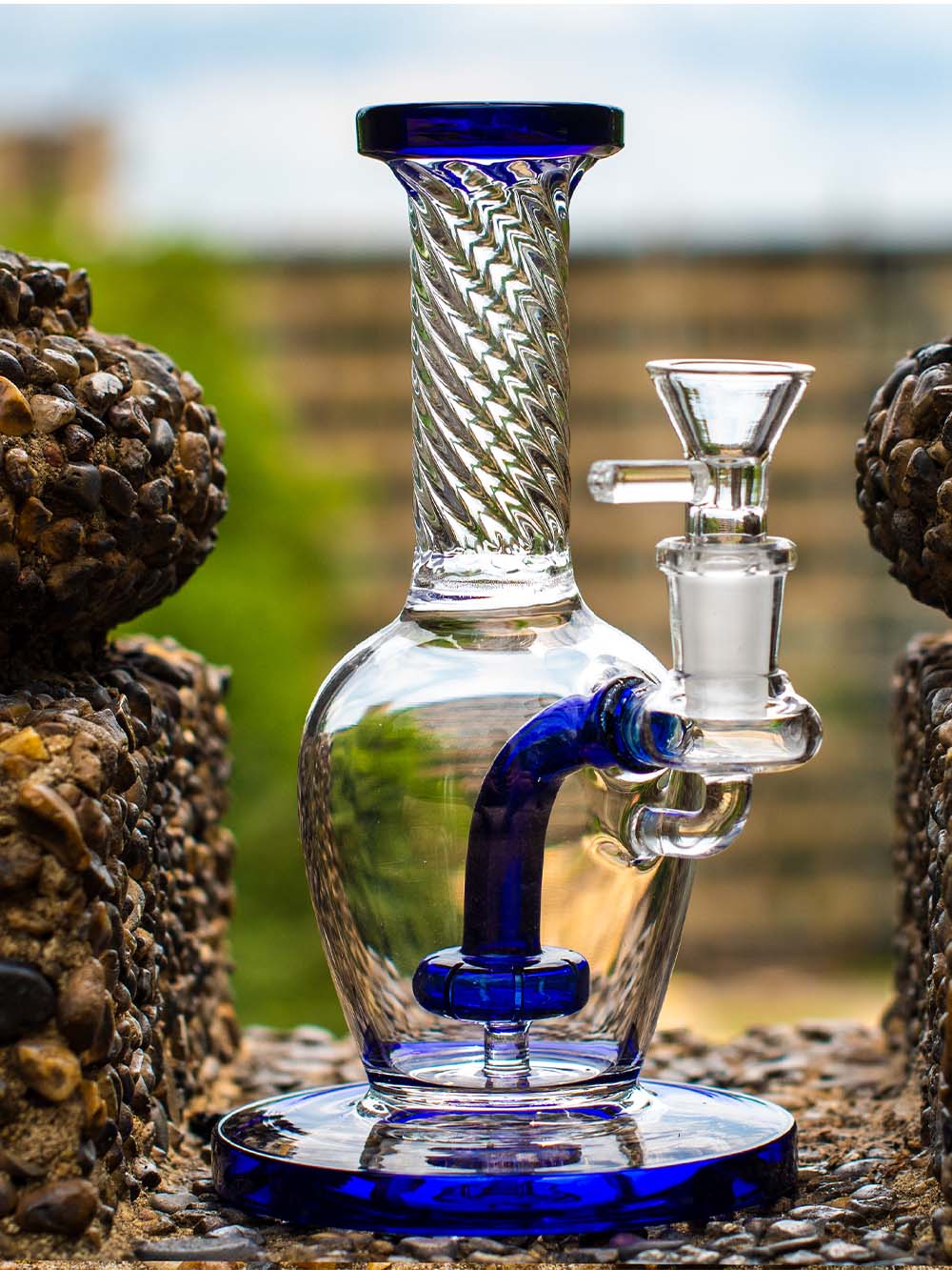 Fat Buddha Glass Bong Mini Twist Bong