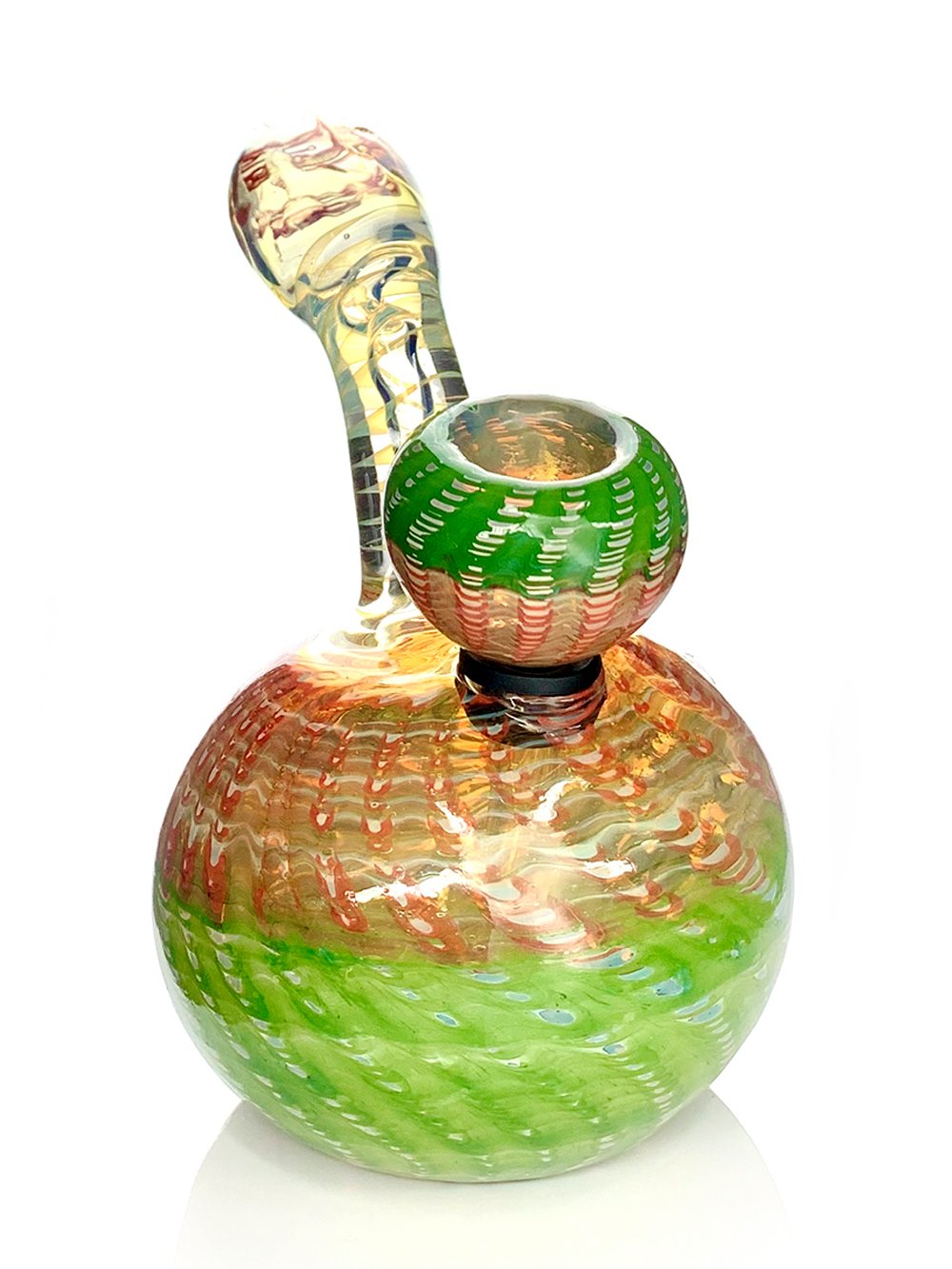 Mini Wrap & Rake Bong Fat Buddha Glass