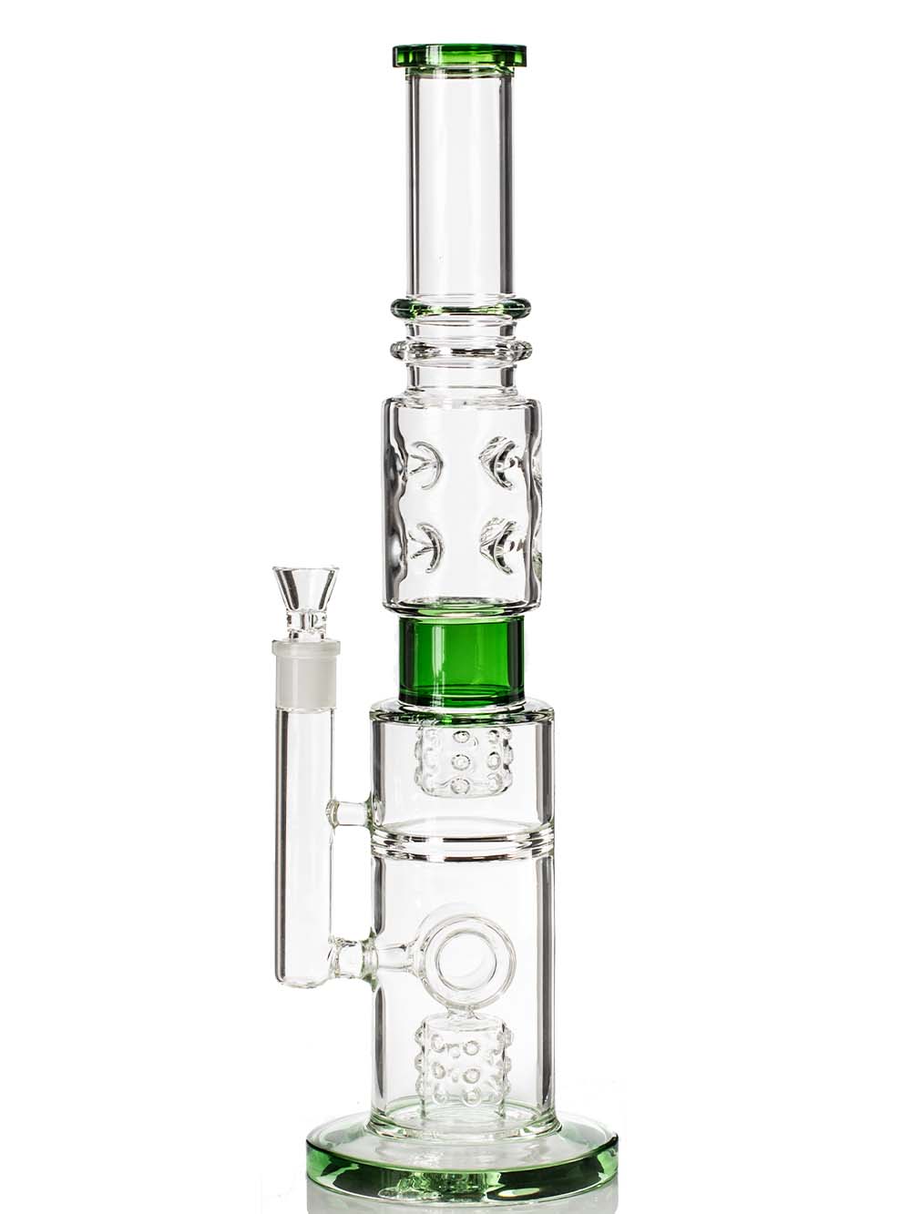 Multi Perc Boss Bong Fat Buddha Glass