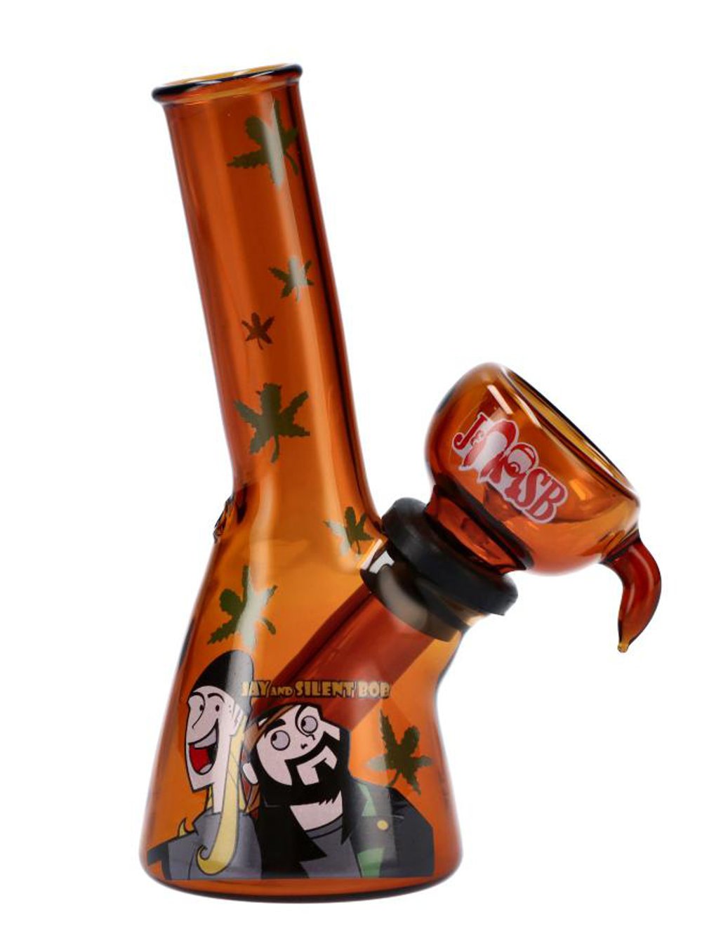 Famous Brandz Bong Orange Jay & Silent Bob Mini Bong