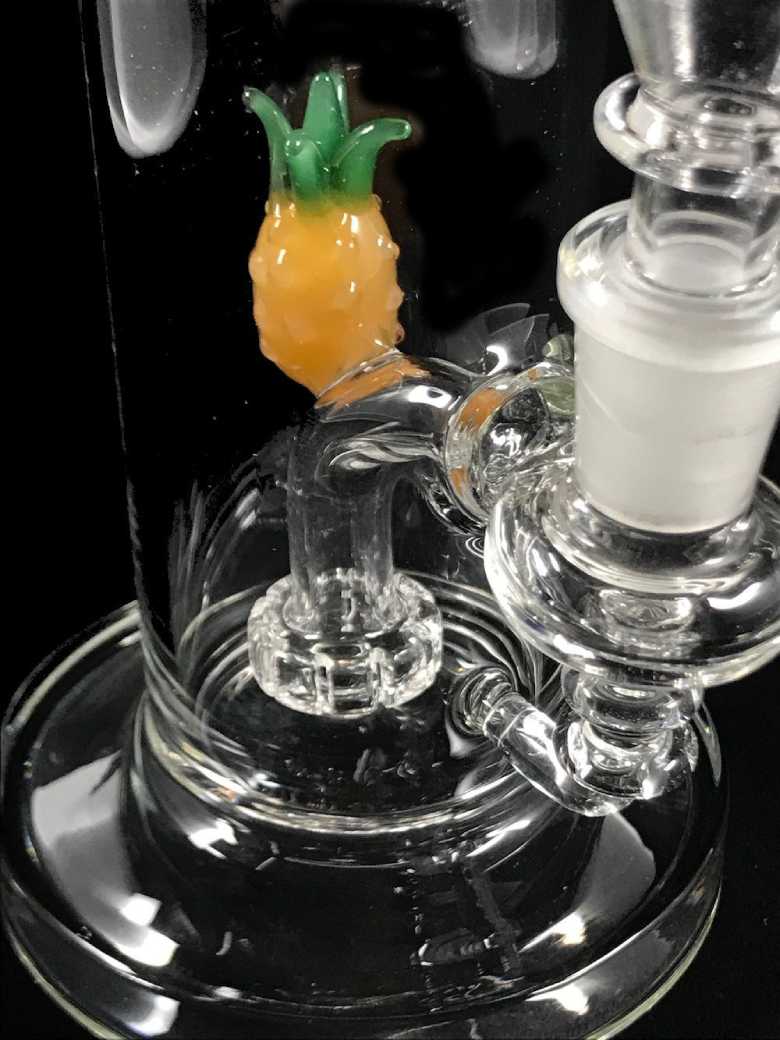 Fat Buddha Glass Bong Pineapple Bong